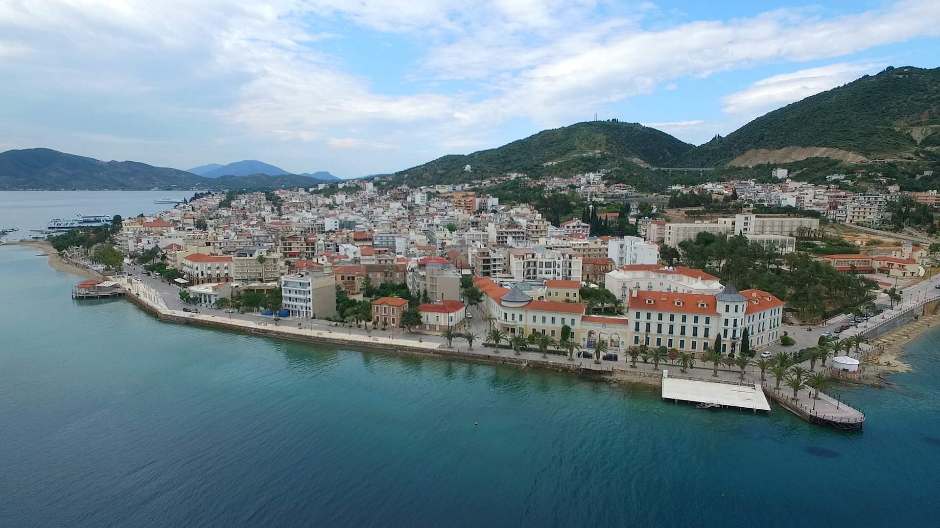 Γενική άποψη Λουτρά Αιδηψού